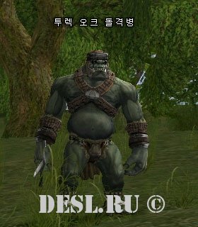    (Turek Orc Skirmisher) Lvl. 28, ID. 20497